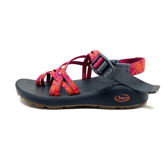 Chaco ZX/2 Classic Sandals Women’s 7 magenta orange Strappy Hiking Water Shoe - Picture 1 of 6
